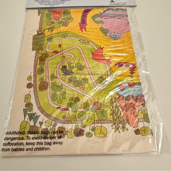 NWT. Disney 50th Anniversary Vault Series Magic Kingdom Folded paper Map. - Picture 8 of 13